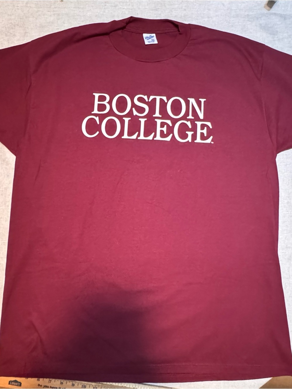 Boston College Maroon Logo Tee -2XL(24x33)